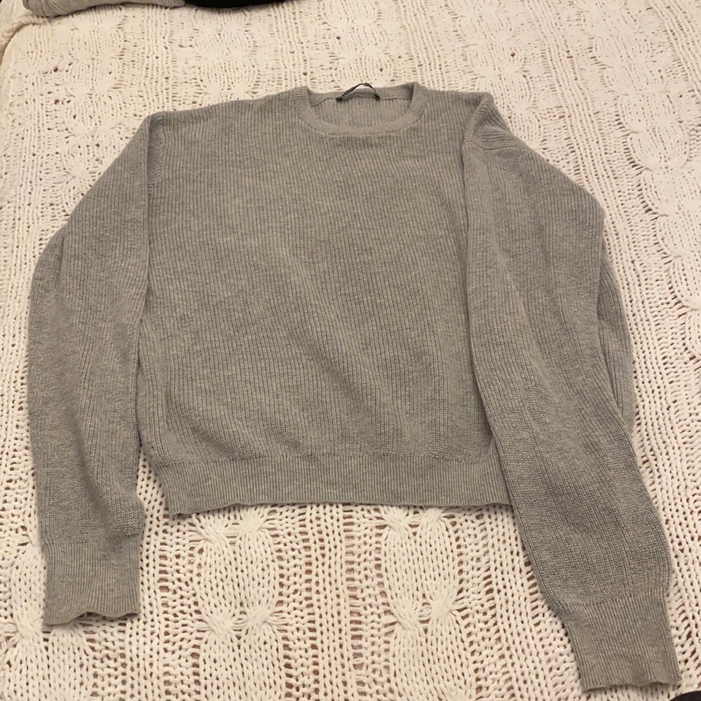 Gray brandy Melville sweater